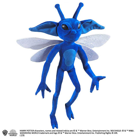 Peluche lutin de Cornouailles Harry Potter en fibres polyester de haute qualité, mesurant 32 cm, parfaite pour les câlins et évoquant la magie de l'univers de J.K. Rowling.