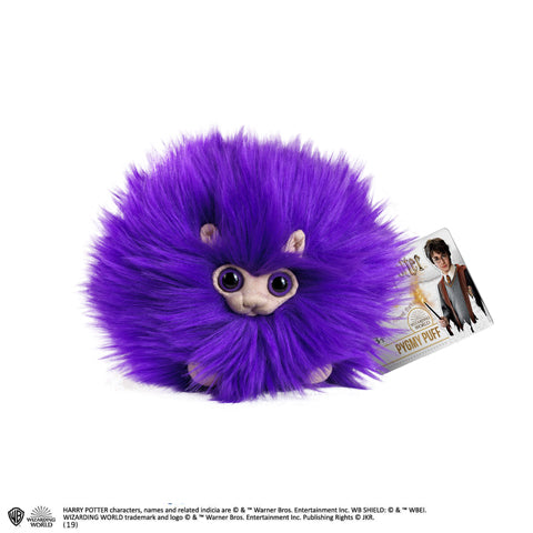 Peluche Boursouflet Violet Harry Potter - Charmante peluche de collection pour fans de la saga.