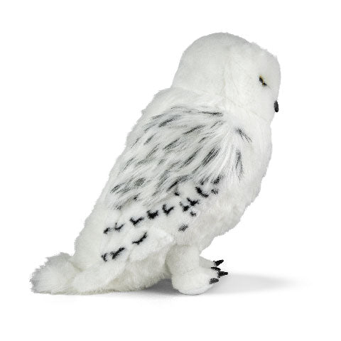 La peluche Hedwige Collector - Harry Potter, montrant son beau plumage et sa taille impressionnante de 35 cm.