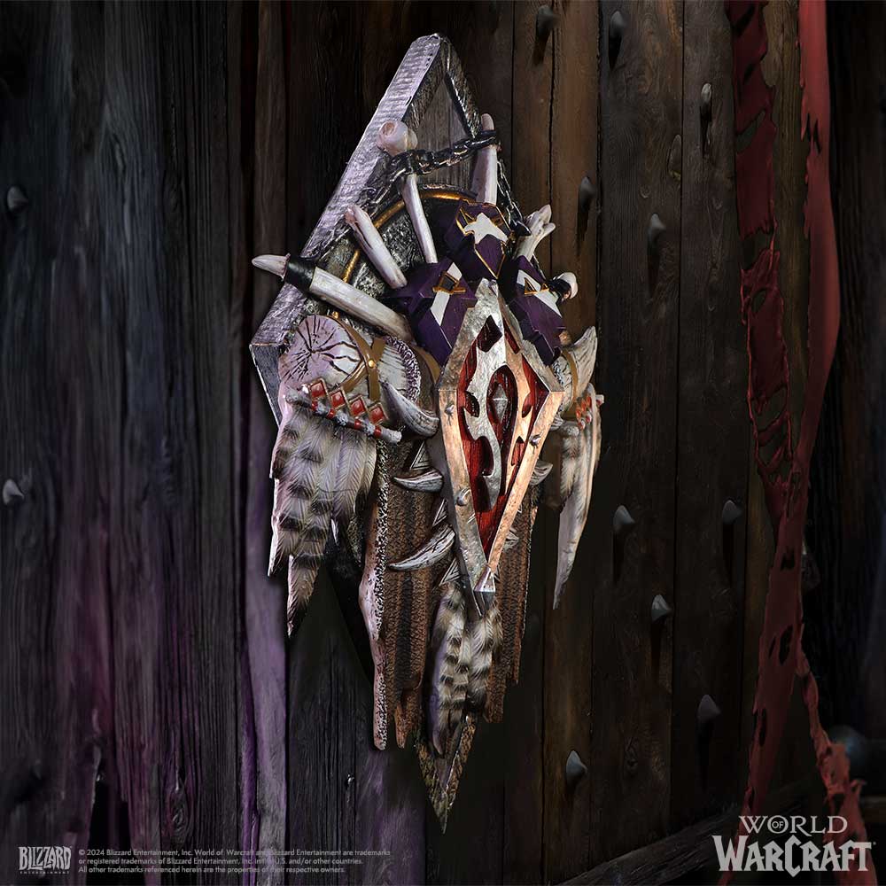 Plaque murale World of Warcraft Horde 30cm