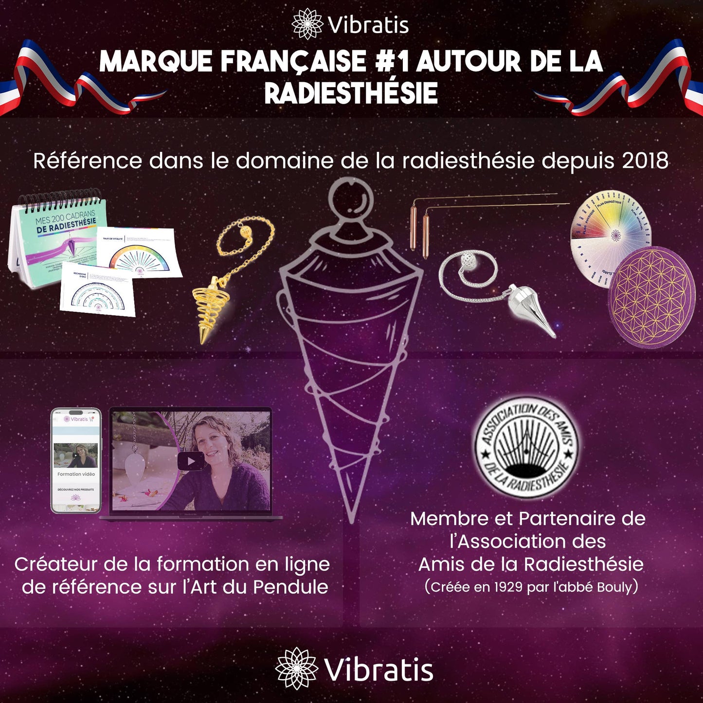 Guide d'initiation à la pratique du pendule + pendule offert