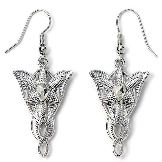Boucles d'oreilles pendantes Evenstar Le Seigneur des Anneaux par Ankorstore, une pièce unique inspirée par l'amour éternel d'Arwen et Aragorn, brillantes et idéales pour tous les amateurs de magie.