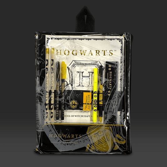 Coffret cadeau Harry Potter, ensemble de papeterie 11 pièces par Ankorstore avec des motifs enchantés et des accessoires de sorcellerie.