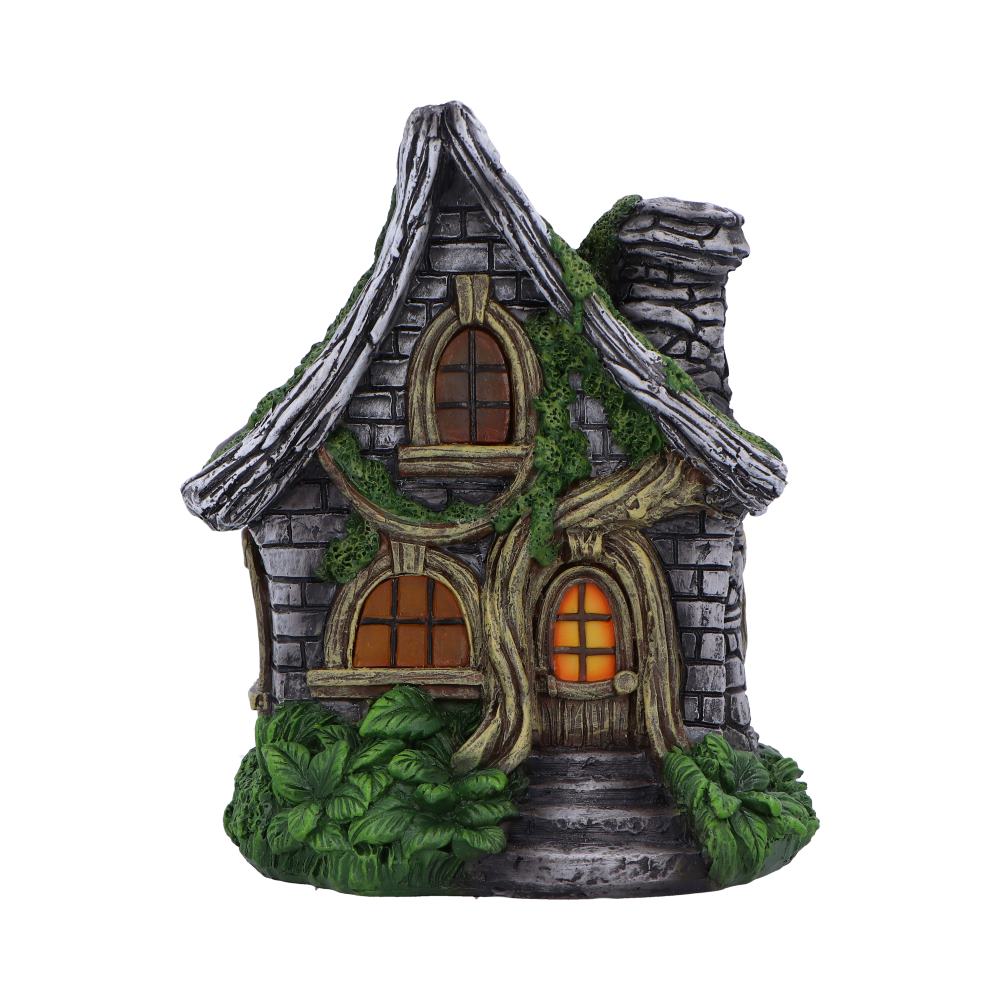 Cottage de fées 15cm illuminé, une décoration enchantée de Nemesis Now, parfaite pour créer une ambiance féérique dans votre espace.