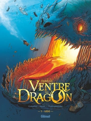 Couverture du livre « Dans le ventre du dragon Tome 1 : Udo », une aventure fascinante de AU BORD DES CONTINENTS.