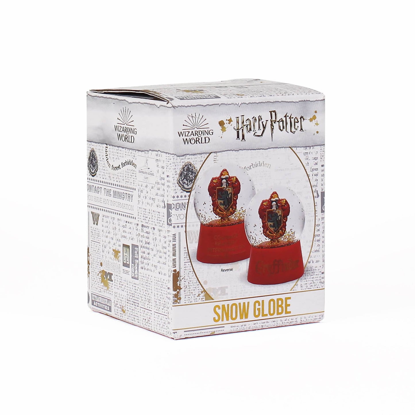 Boule à neige en boîte (45 mm) - Harry Potter (Gryffondor)