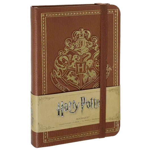 Journal de poche ligné de Poudlard par Ankorstore - Plongez dans l'univers magique de Harry Potter avec ce journal captivant.