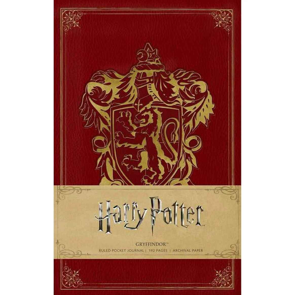 Journal de Poche Ligné Gryffondor de Harry Potter, édition de Ankorstore, idéal pour les fans de magie et d'aventure.
