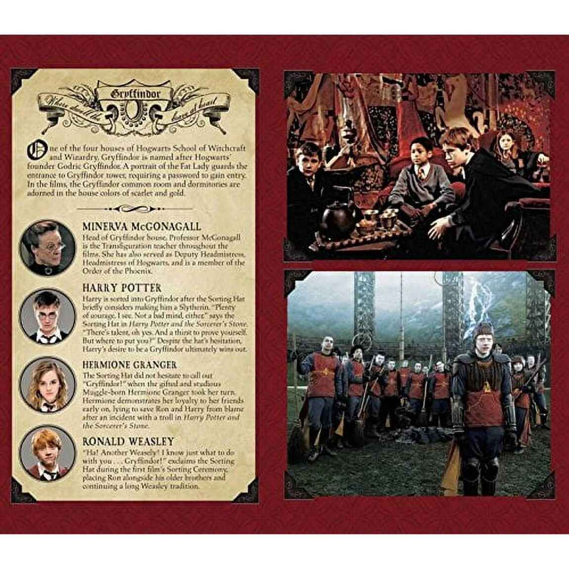 Journal de poche ligné Gryffondor de Harry Potter, édité par Ankorstore, un carnet inspiré de la magie avec des illustrations captivantes de Poudlard.