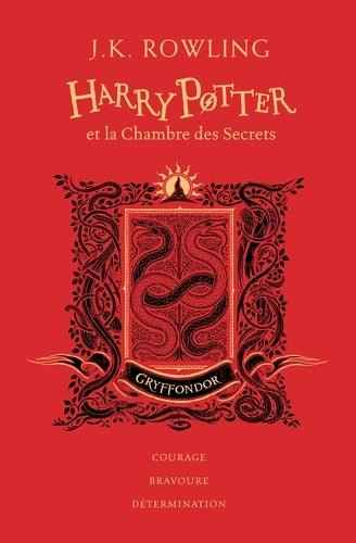 Couverture du livre Harry Potter Tome 2 : Harry Potter et la chambre des secrets, édition collector Gryffondor par SFL, représentant la magie et l'aventure du monde sorcier.