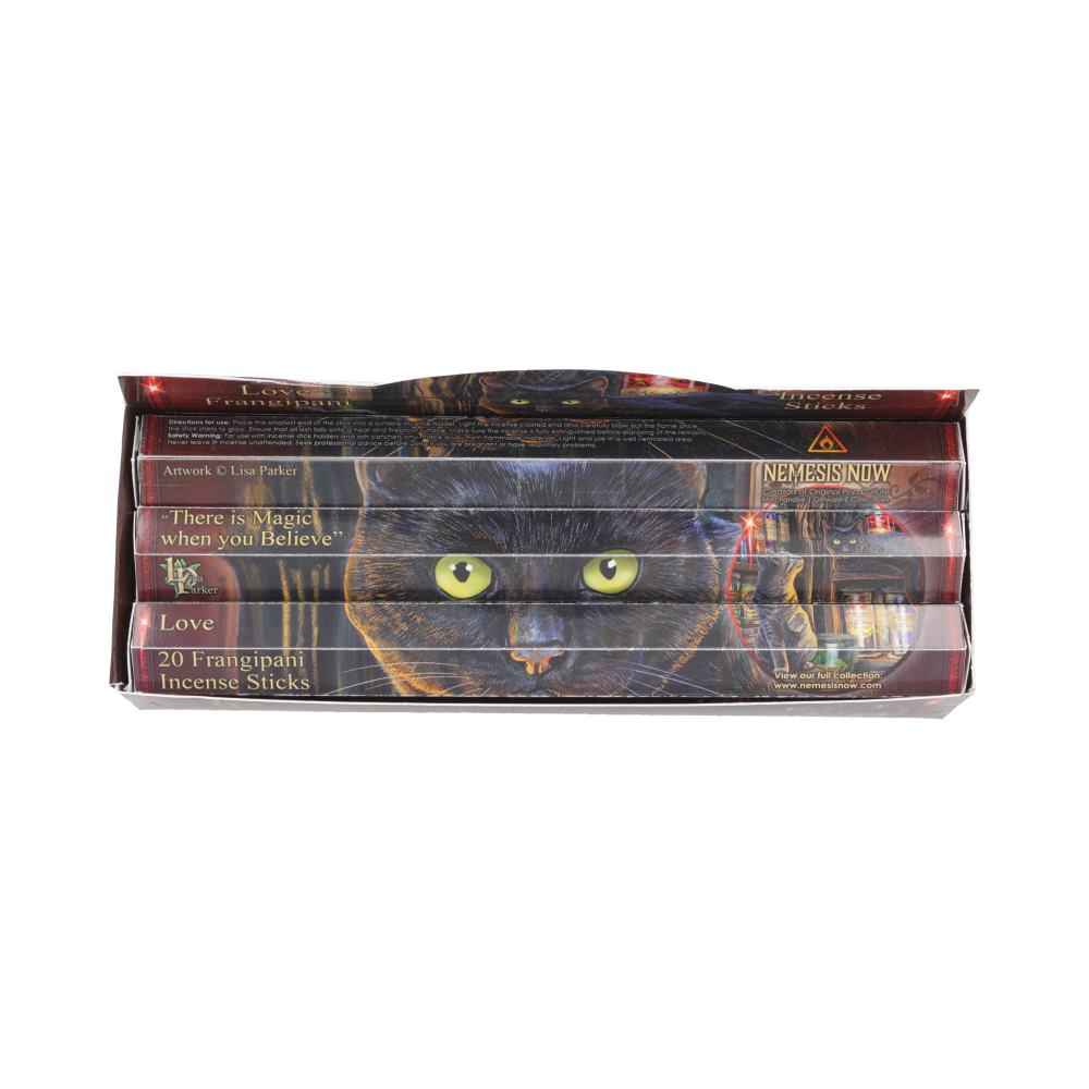 Bâtonnets d'encens parfumés au frangipanier de Lisa Parker, vendus par Nemesis Now, offrant une expérience olfactive magique.