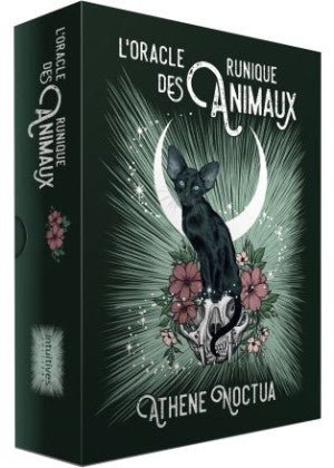 Cartes illustrées de l'Oracle runique des animaux par GVP PHILIPPE, dévoilant les mystères des anciens symboles du Futhark avec des illustrations vibrantes et significations profondes.