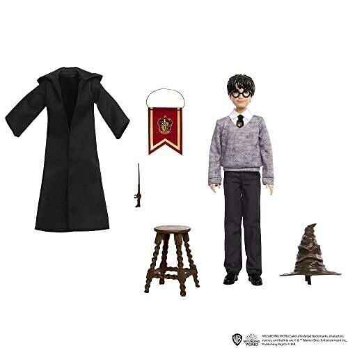 Poupée Harry Potter avec le Choixpeau Magique de Mattel, vendue par Ankorstore, une pièce emblématique pour les fans de la saga.