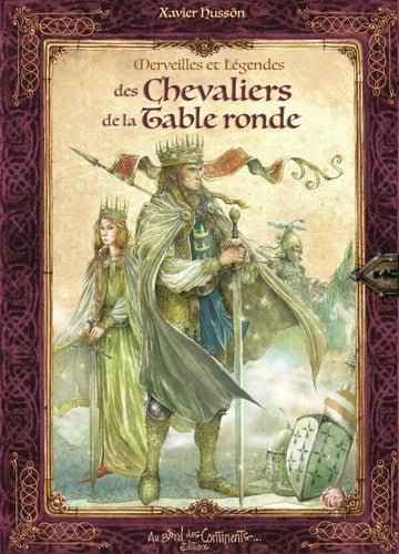 Couverture captivante du livre 'Merveilles et légendes des Chevaliers de la Table ronde' par SFL, illustrée avec des couleurs vives, invitant à plonger dans l'univers mythique du roi Arthur et de ses valeureux chevaliers.