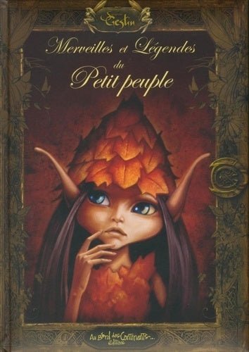 Illustration captivante du livre "Merveilles et Légendes Du Petit Peuple" par AU BORD DES CONTINENTS, représentant une scène magique avec lutins, fées et elfes dans un monde de féerie.