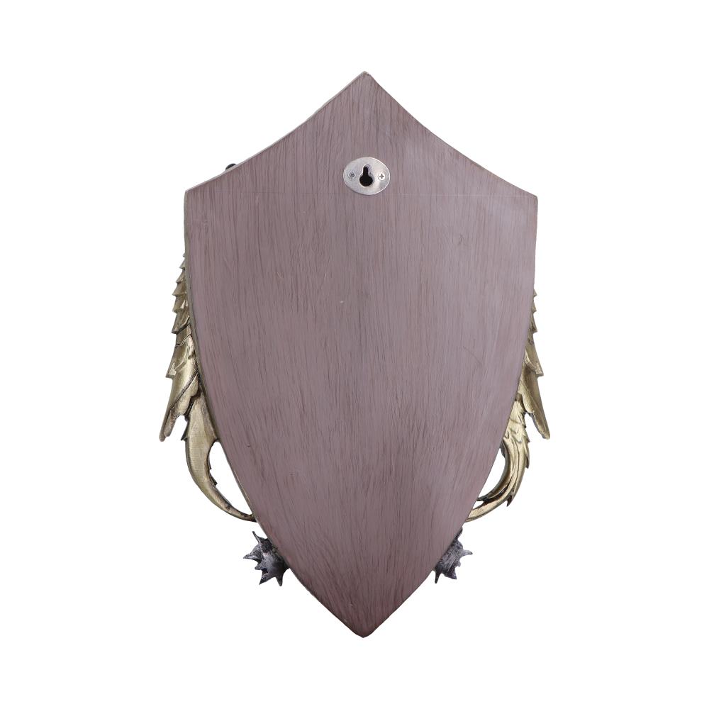 Vue d'ensemble de la plaque murale World of Warcraft Alliance 30cm de Nemesis Now ajoutant une touche unique à tout espace grâce à son design magnifique.