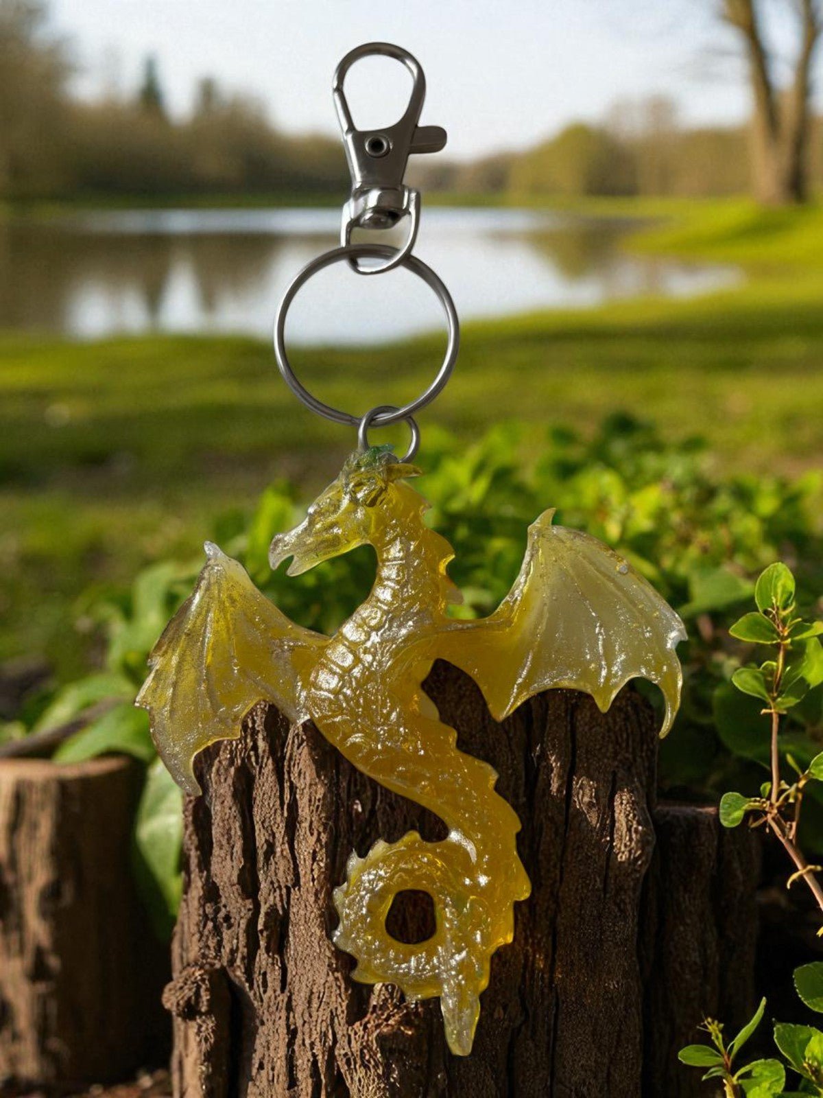 Porte-clés féeriques de fée, article raffiné d'Uchronie Créations qui inspire l'imaginaire.