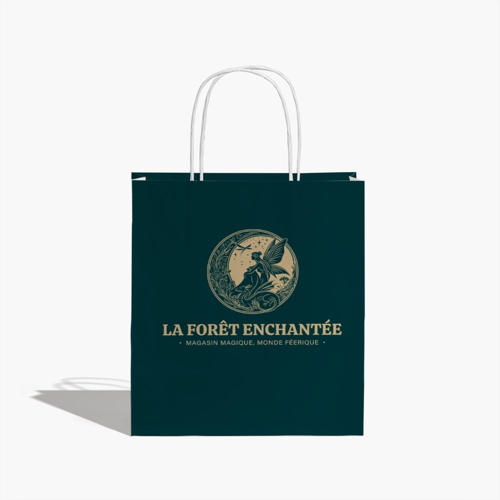 Grand sac vert de Vistaprint, le compagnon parfait pour vos escapades avec son style élégant et sa fonctionnalité pratique.