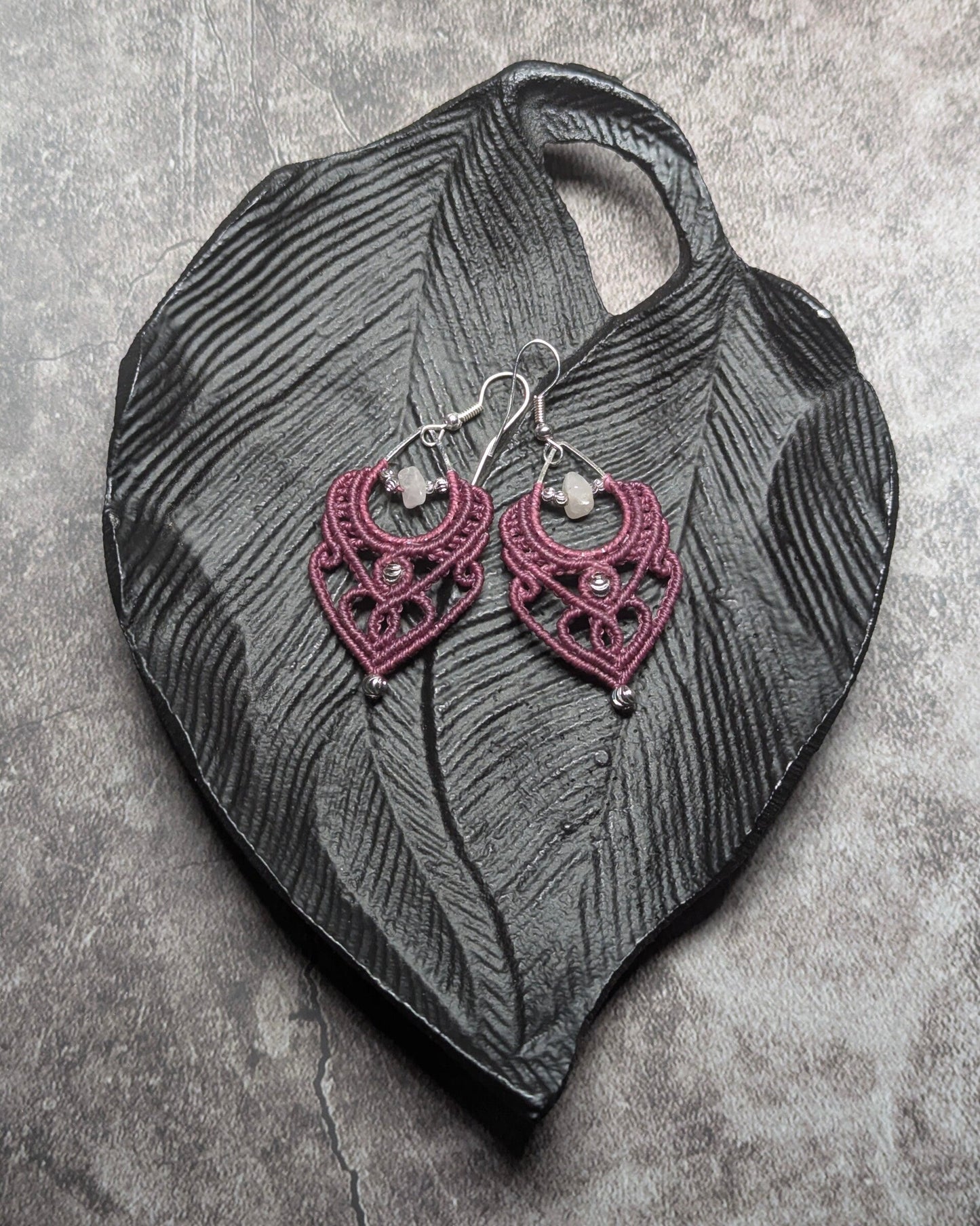 Boucles d’oreilles fil de perle