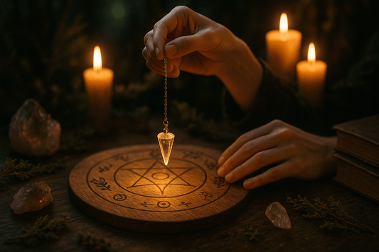 Comment utiliser un pendule de radiesthésie ? Conseils et pratiques magiques en Seine-et-Marne - LA FORET ENCHANTEE CONCEPT STORE
