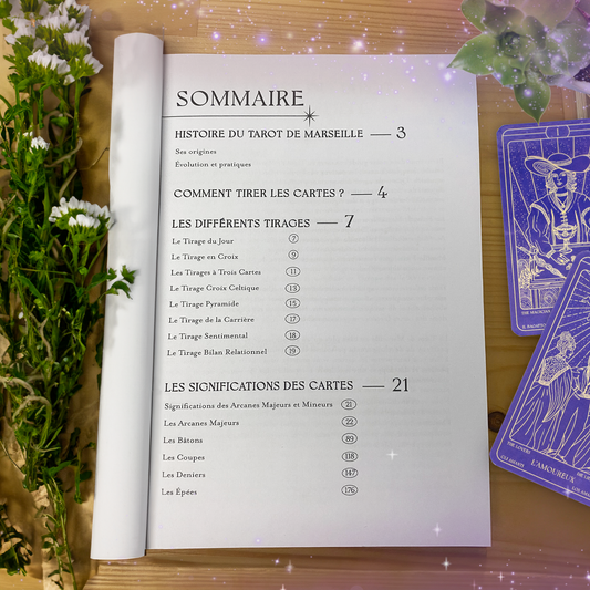 Livre d'initiation au Tarot de Marseille