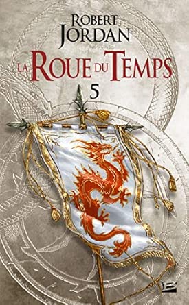 Couverture captivante de Roue du Temps, T3.1 – Le Dragon Réincarné – Première Partie, un roman de Robert Jordan, illustrant le monde fantastique et les aventures magiques de Rand et ses compagnons.