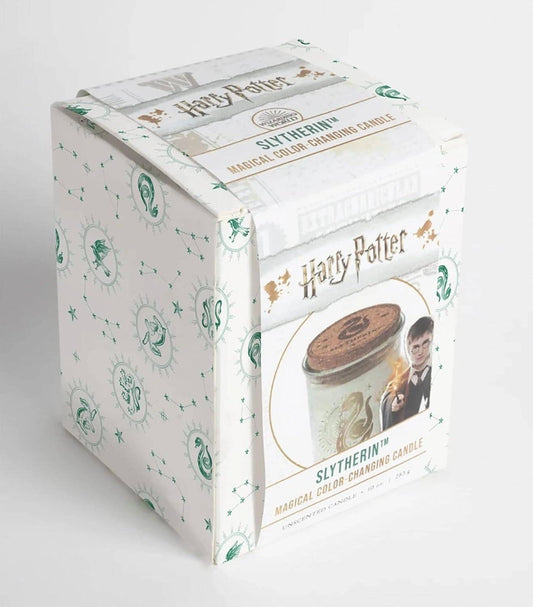 Harry Potter : Bougie magique à changement de couleur de Serpentard Insight Editions