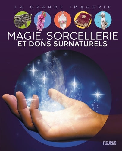 Affiche captivante du documentaire 'Magie, sorcellerie et dons surnaturels' par LA FORET ENCHANTEE CONCEPT STORE, présentant des illustrations mystiques.