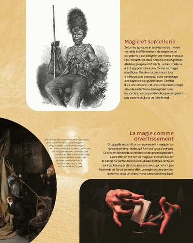 Image captivante représentant des éléments de magie et de sorcellerie, issue du documentaire 'Magie, sorcellerie et dons surnaturels' par LA FORET ENCHANTEE CONCEPT STORE.