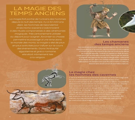 Illustration historique fascinante montrant des alchimistes et des sorciers, extraite du film 'Magie, sorcellerie et dons surnaturels' de LA FORET ENCHANTEE CONCEPT STORE.