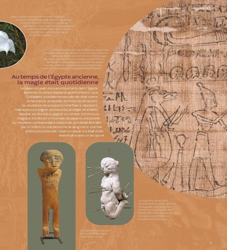 Visuel richement illustré évoquant le mystère des arts occultes, tiré du documentaire 'Magie, sorcellerie et dons surnaturels' de LA FORET ENCHANTEE CONCEPT STORE.