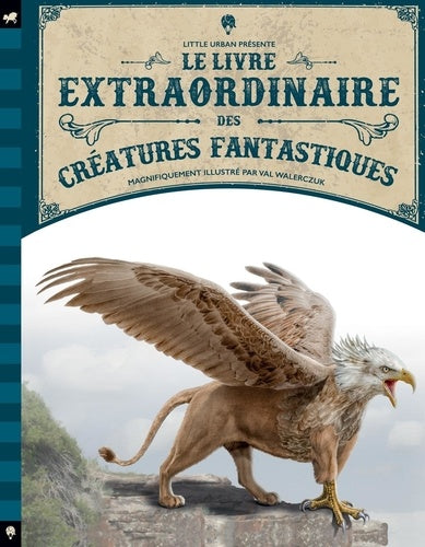 Illustration fascinante d'une créature mythique tirée du livre extraordinaire des créatures fantastiques de AU BORD DES CONTINENTS.