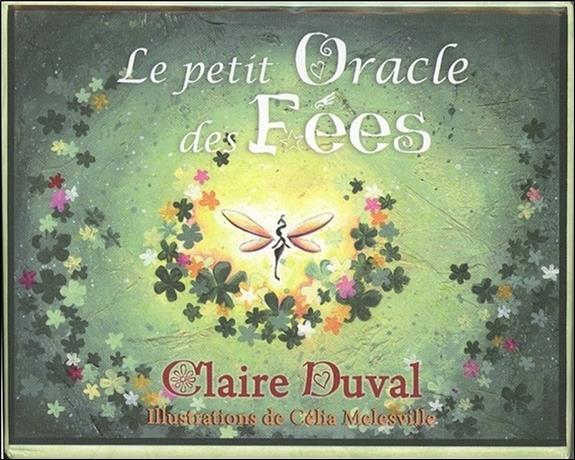 Couverture du jeu Le Petit Oracle des Fées avec des illustrations féeriques captivantes et mystiques.