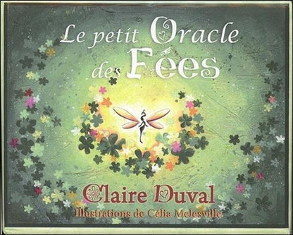Couverture du jeu Le Petit Oracle des Fées avec des illustrations féeriques captivantes et mystiques.