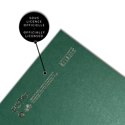 Ambiance décorative autour de l'affiche de collection Serpentard - Harry Potter, ajoutant une touche magique à votre intérieur.