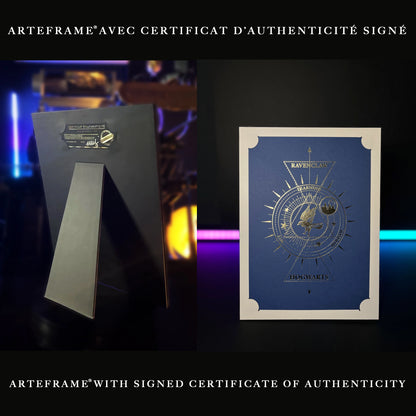 Affiche de collection Serdaigle - Harry Potter, vue en portrait, idéale pour embellir votre salon ou bureau.