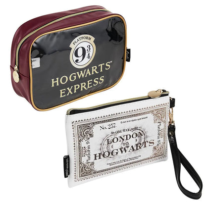 Pochette de voyage inspirée du Poudlard Express - Harry Potter, alliant style et fonctionnalité pour tous les fans.