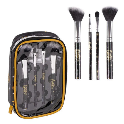 Kit pinceaux de maquillage Poudlard - Harry Potter, ensemble de pinceaux magiques pour un maquillage inspiré de l'univers des sorciers.
