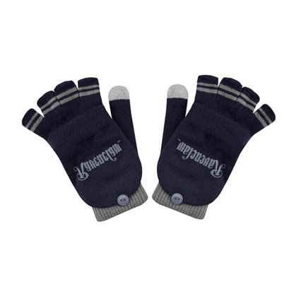 Moufles - Mitaines Serdaigle Harry Potter, élégantes et chaudes, conçues pour les fans de la maison Serdaigle avec un design unique et un écusson emblématique.