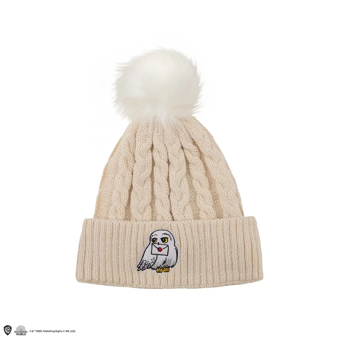 Set bonnet et écharpe Hedwige - Harry Potter : design élégant et confortable, idéal pour les journées froides tout en affichant sa passion pour l'univers de Harry Potter.