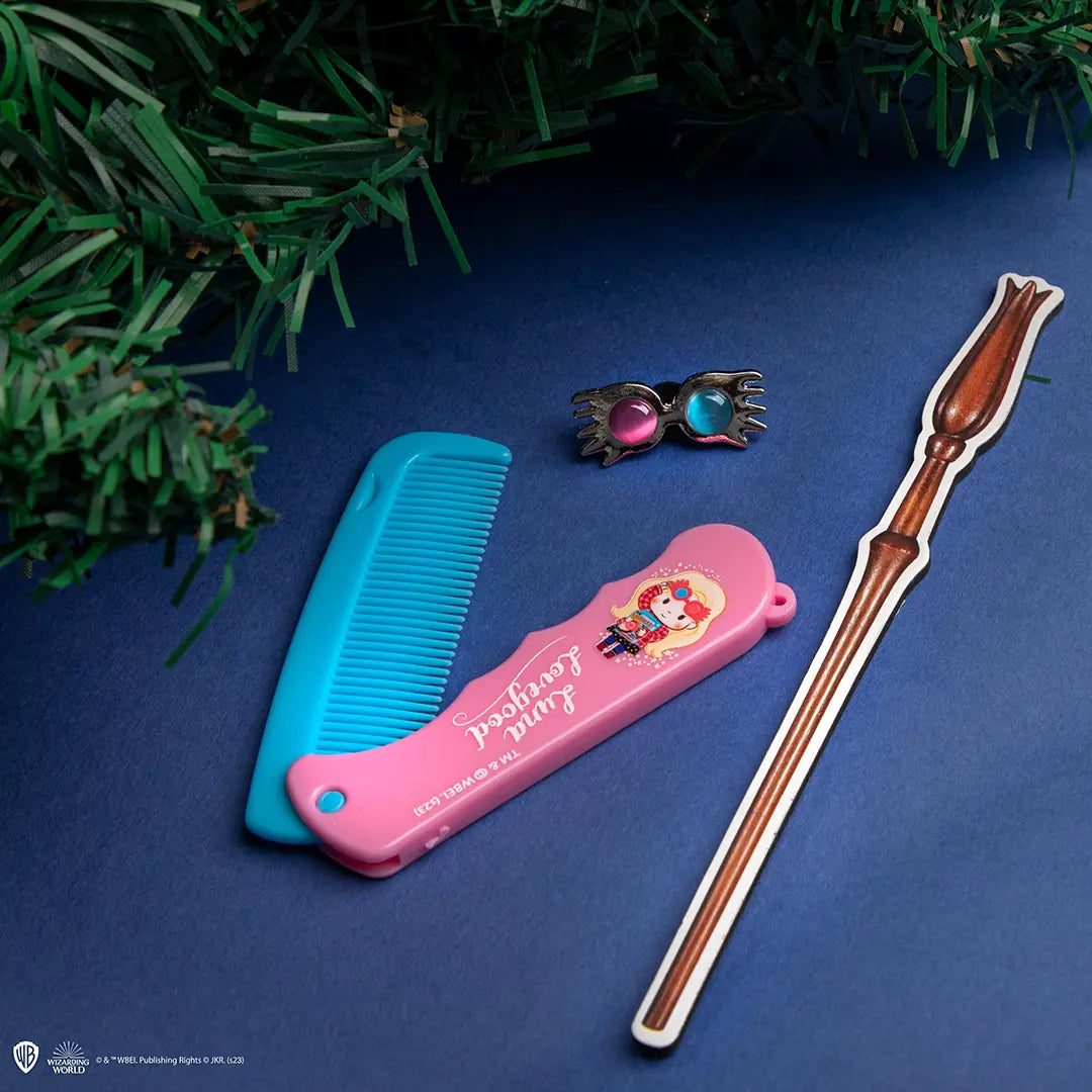 Découvrez le Calendrier de l’avent Luna Lovegood de Distrineo, rempli de surprises magiques pour les fans de Harry Potter.