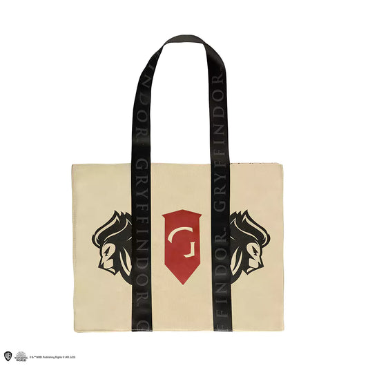 Tote Bag Deluxe Gryffondor - Harry Potter, un accessoire emblématique alliant style et passion pour les fans de la saga magique.
