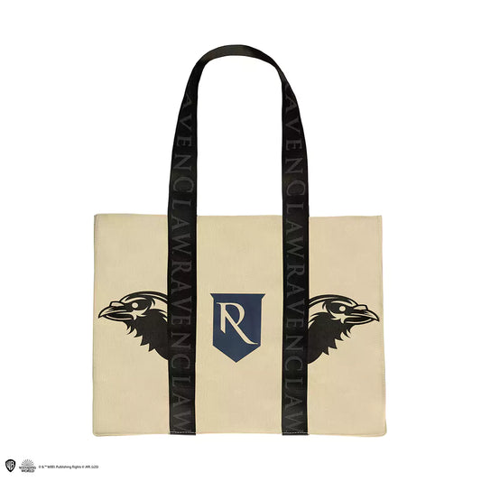 Tote Bag Deluxe Serdaigle - Harry Potter, un sac élégant aux couleurs emblématiques de la maison Serdaigle, parfait pour les fans de la saga.