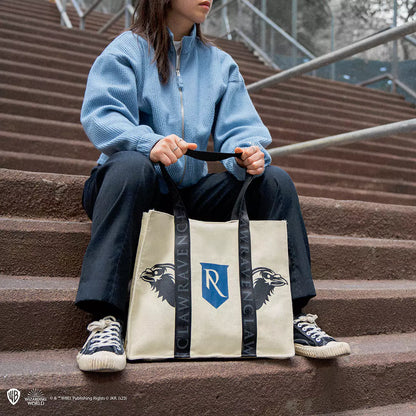 Tote Bag Deluxe Serdaigle - Harry Potter, un compagnon incontournable pour les sorciers et sorcières, à la fois fonctionnel et stylé, pour les sorties scolaires ou quotidiennes.