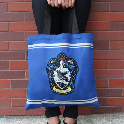 Sac en toile - Serdaigle - Harry Potter, un accessoire tendance pour les fans de la saga, affichant des motifs emblématiques de la maison Serdaigle.