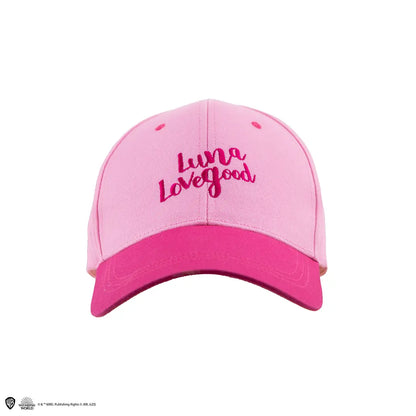 Détails de la casquette Luna Lovegood - Harry Potter, fabriquée en 100% coton pour un confort optimal.
