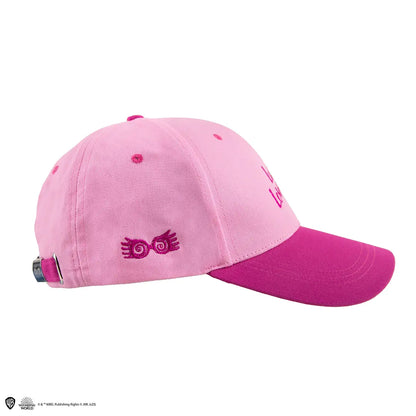 Casquette Luna Lovegood - Harry Potter sur un fond coloré, idéale pour les fans souhaitant faire une déclaration de style.