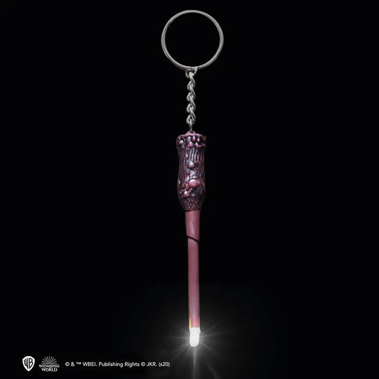 Détails du porte clefs Harry Potter lumineux, mettant en valeur son design inspiré de l'univers magique et sa taille compacte.