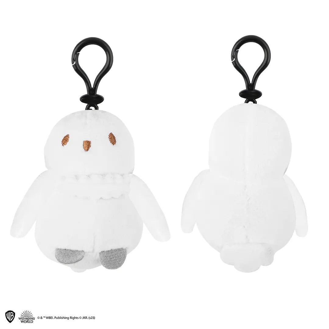 Porte-clé peluche Hedwige - Harry Potter : Un accessoire captivant qui évoque l'univers enchanteur de la saga.
