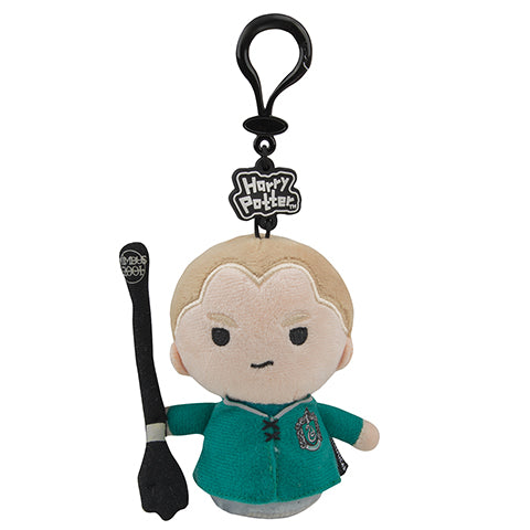 Porte-clés peluche Drago Malefoy, un compagnon magique accessoire idéal pour les fans de l'univers sorcier.